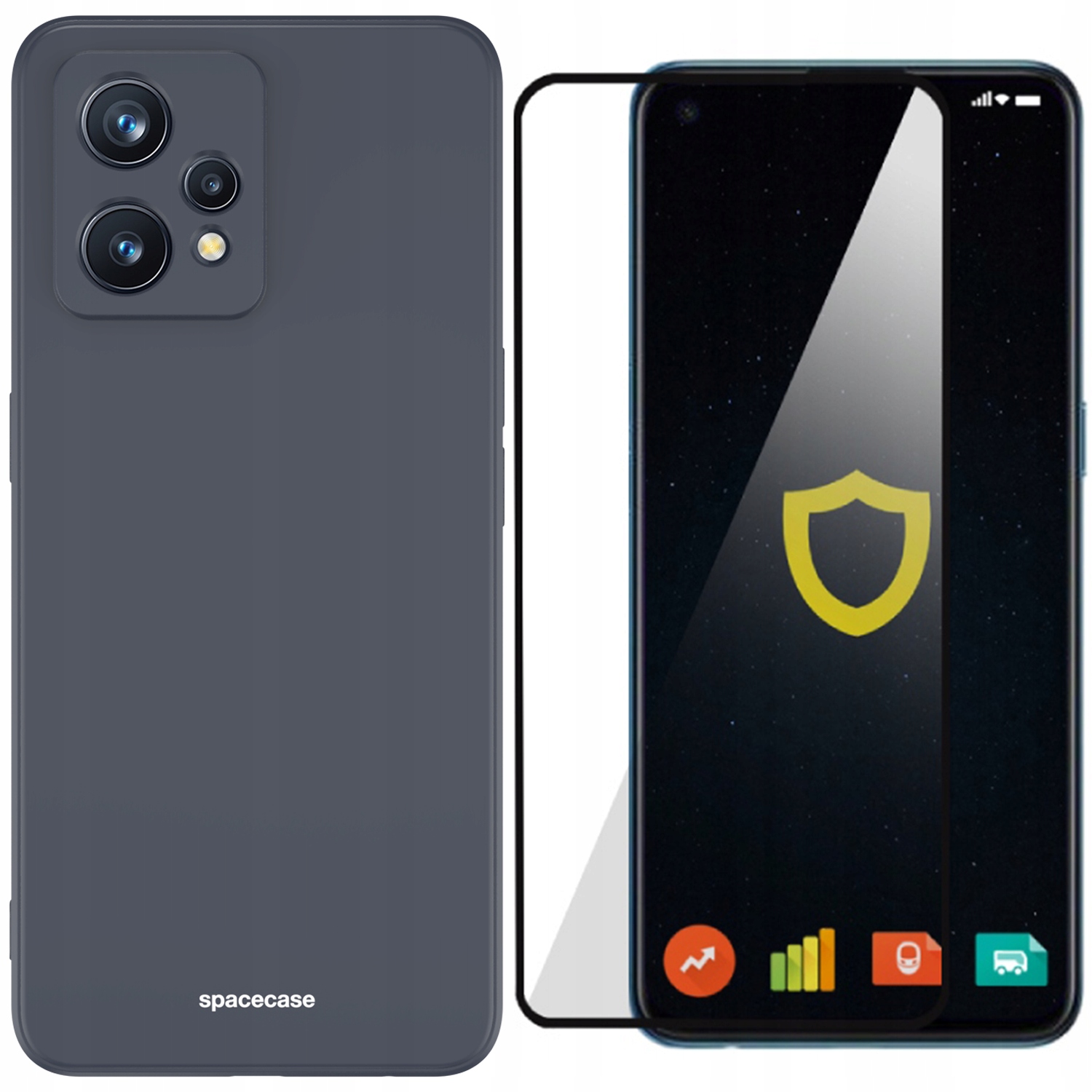 

Etui Case Spacecase Do Realme 9 4G/9 Pro+ Szkło