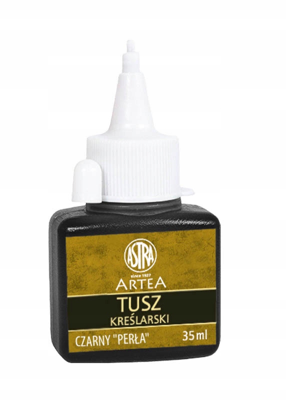 Tusz kreślarski ASTRA 35ml czarny perła