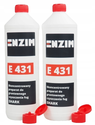 

Enzim E431 dwa płyny do czyszczenia mycia fug 1L