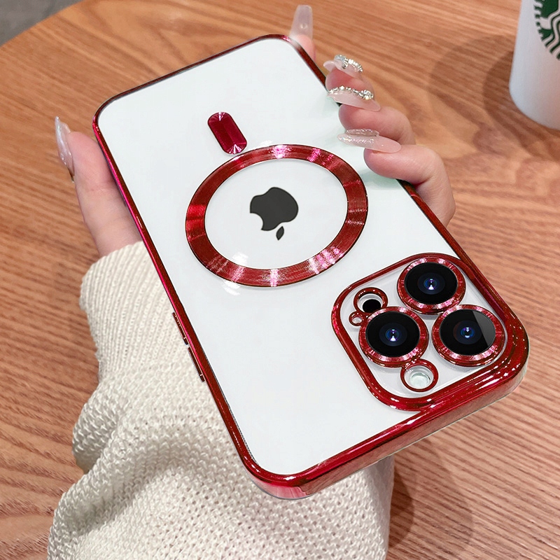 MAGNETYCZNE ŁADOWANIE ETUI OBUDOWA CASE DO IPHONE 13 PRO KOLORY + SZKŁO Kolor wielokolorowy