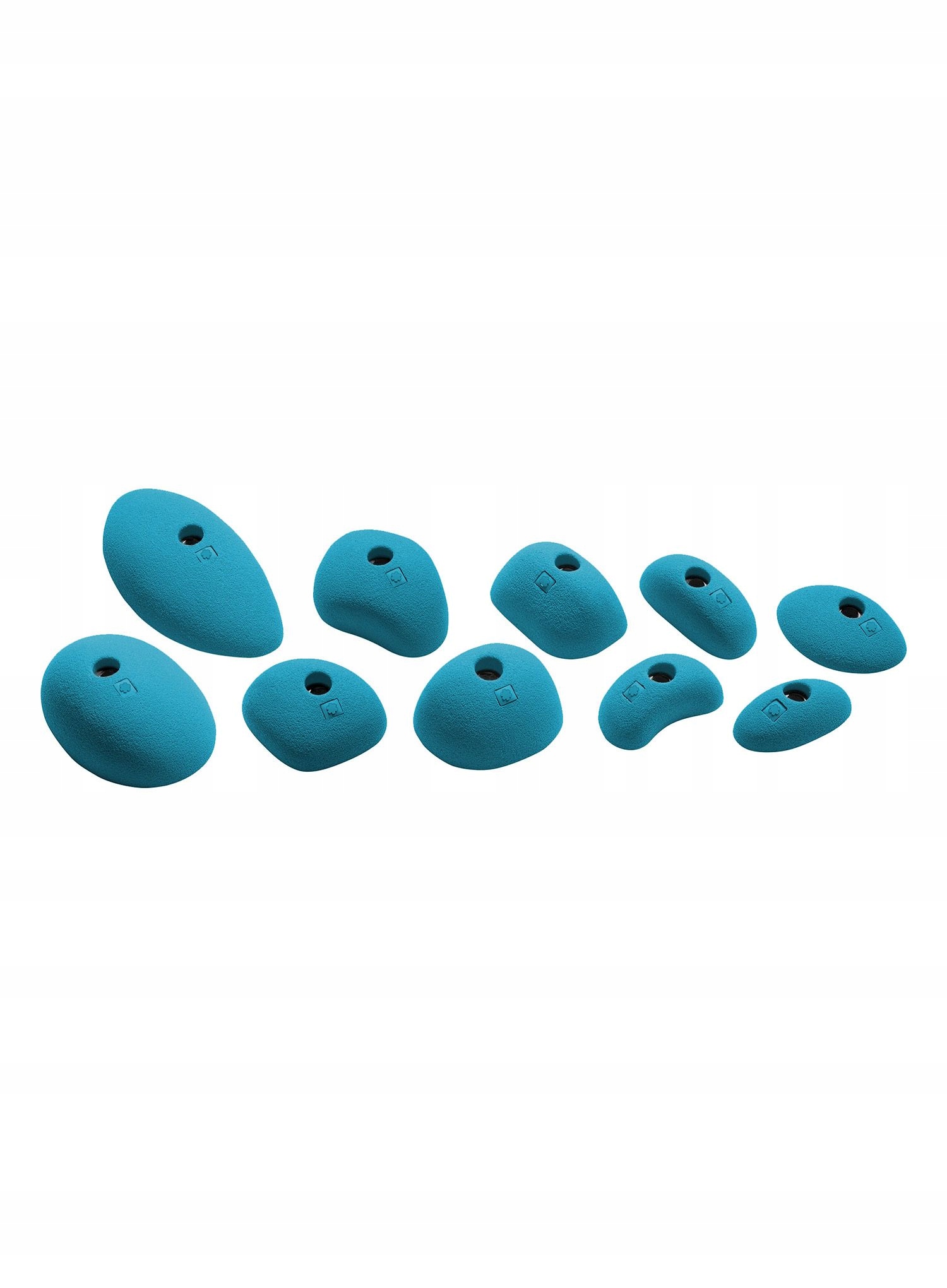 Lezecké úchytky Ocun Holds Set 2 Slopers modré