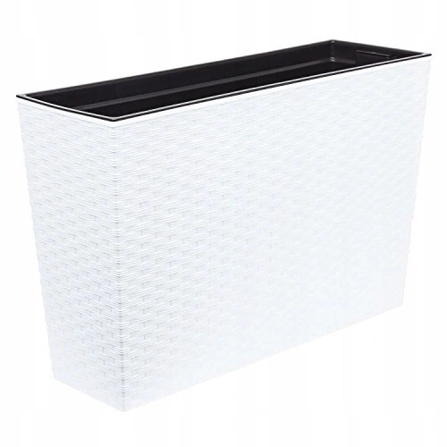 

Donica wysoka Werbena Rattan wkład 38l Doniczka