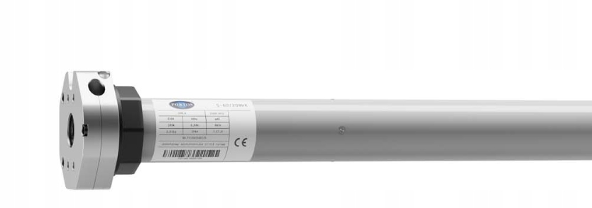 Motor pre rolety Portos S-60/50, mechanické koncovky, drôtový, Nhk