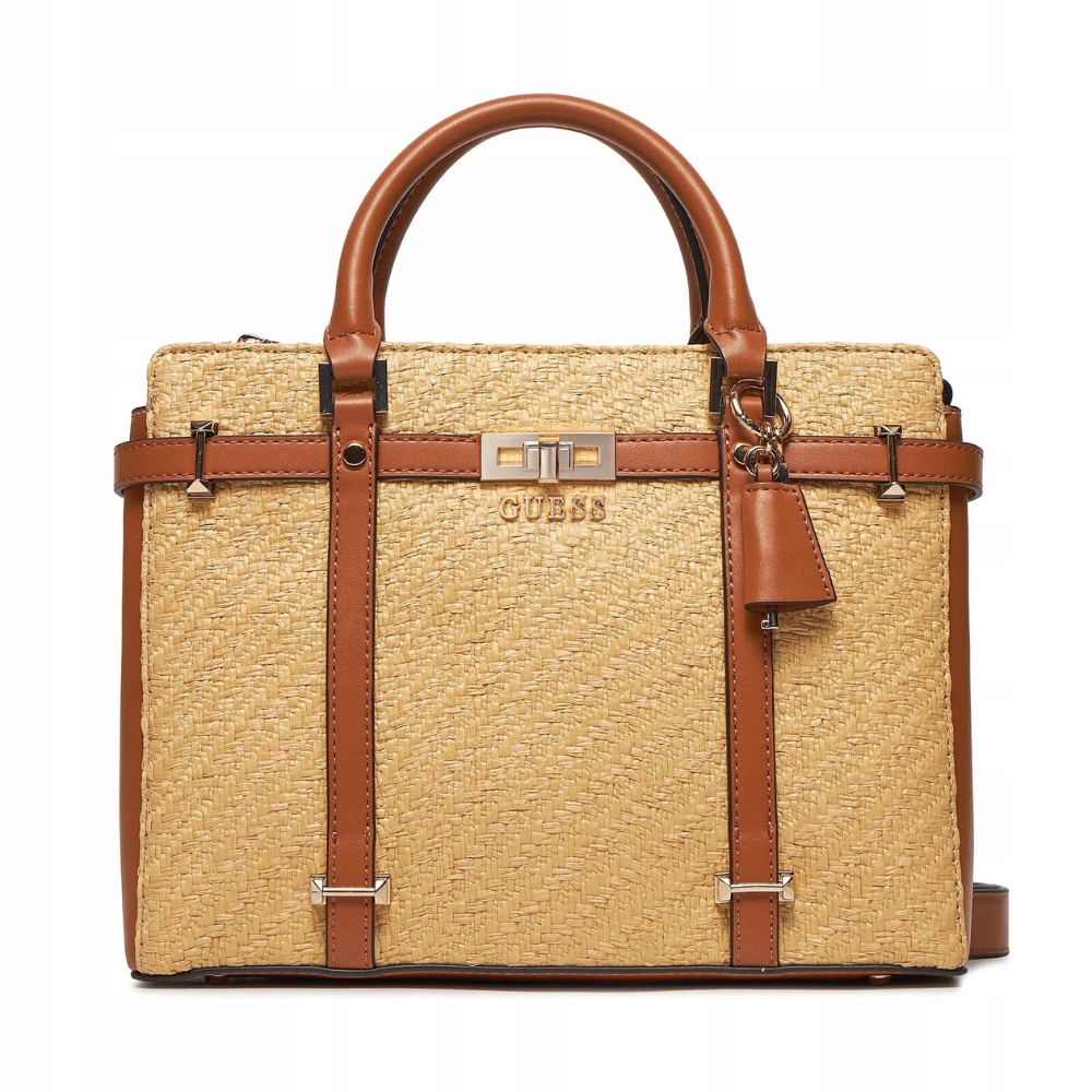 Guess Béžová kabelka Emilee Luxury