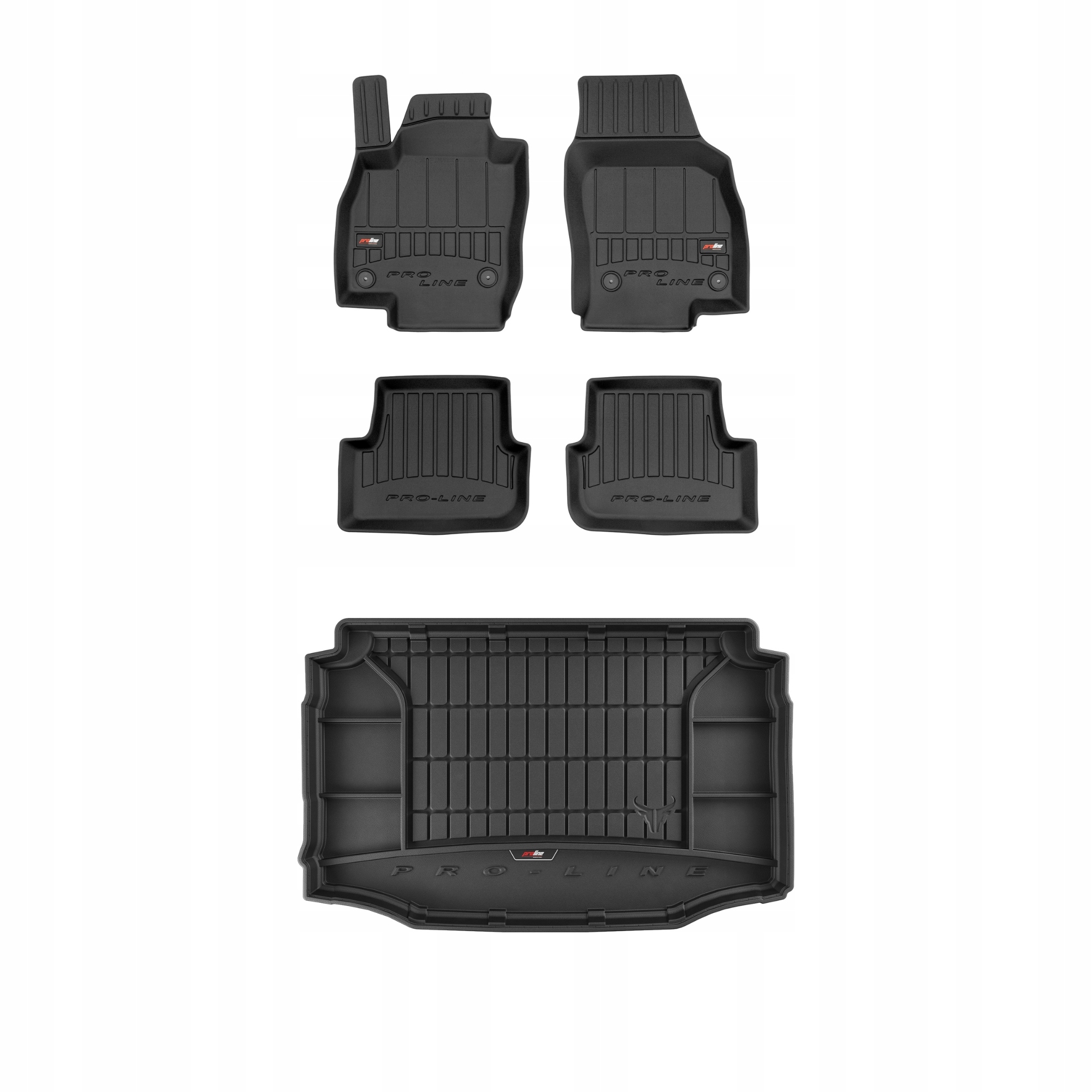 Frogum 3D Sada gumových koberců a rohože s logem pro Seat Arona od roku 2017