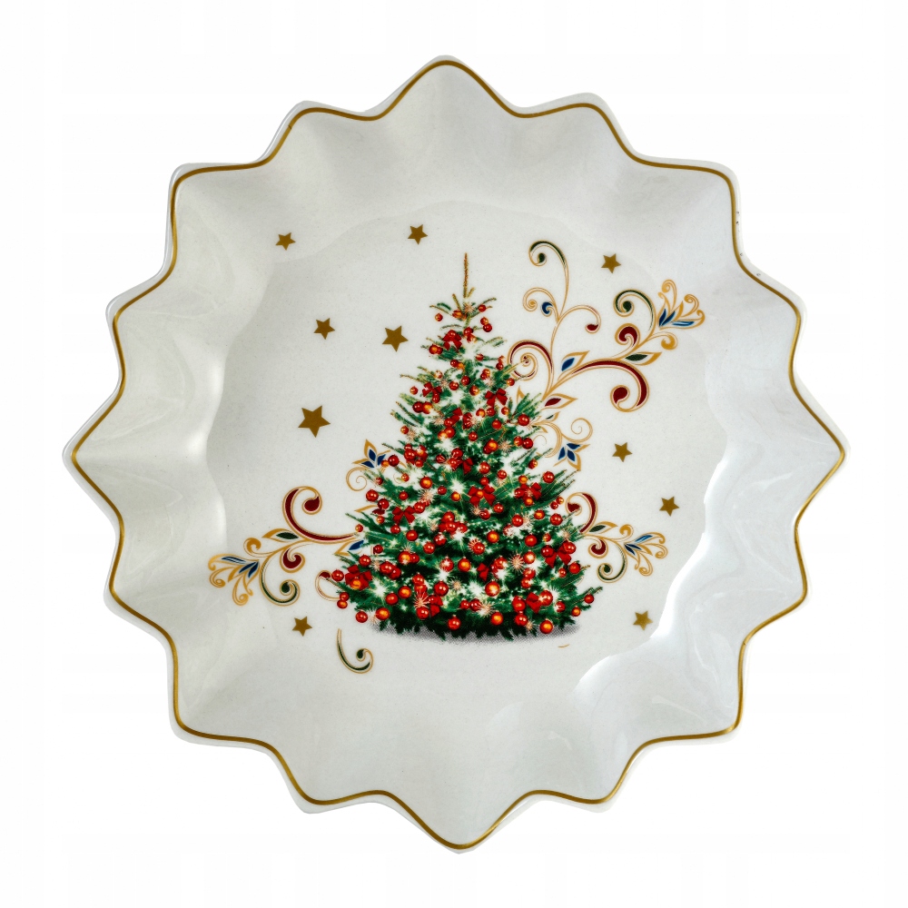

Patera stała na ciastka i owoce porcelanowa 24cm