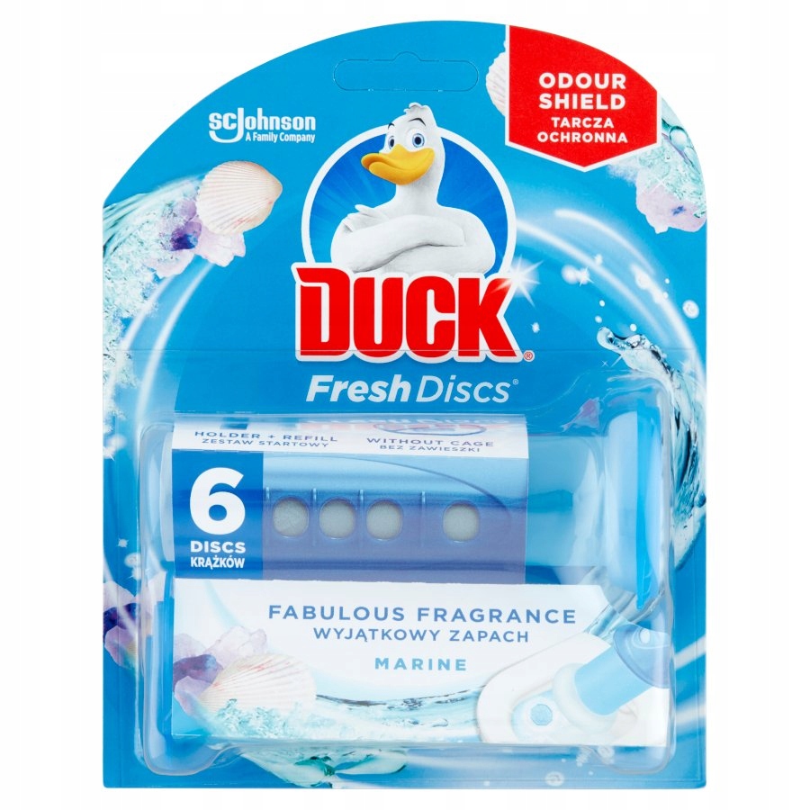 

Duck Fresh Discs Wc Aplikator 6 krążków Morski