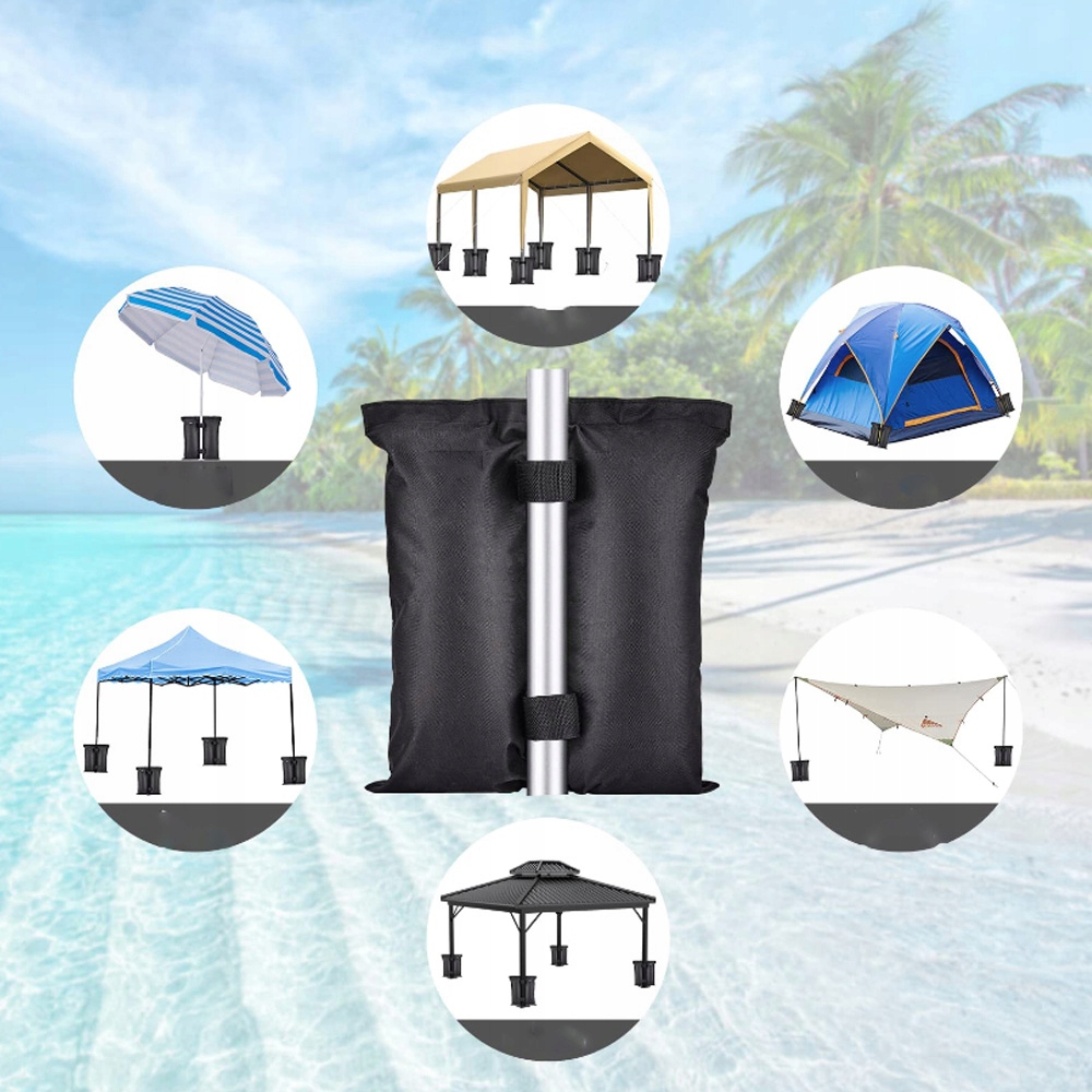 4X TORBA NA OBCIĄŻNIKI NAMIOTU, TORBY NA PIASEK DO ALTANY Z BALDACHIMEM Marka inna