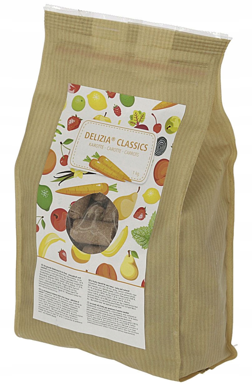 

Delizia Classic przysmak dla koni 1kg marchewka
