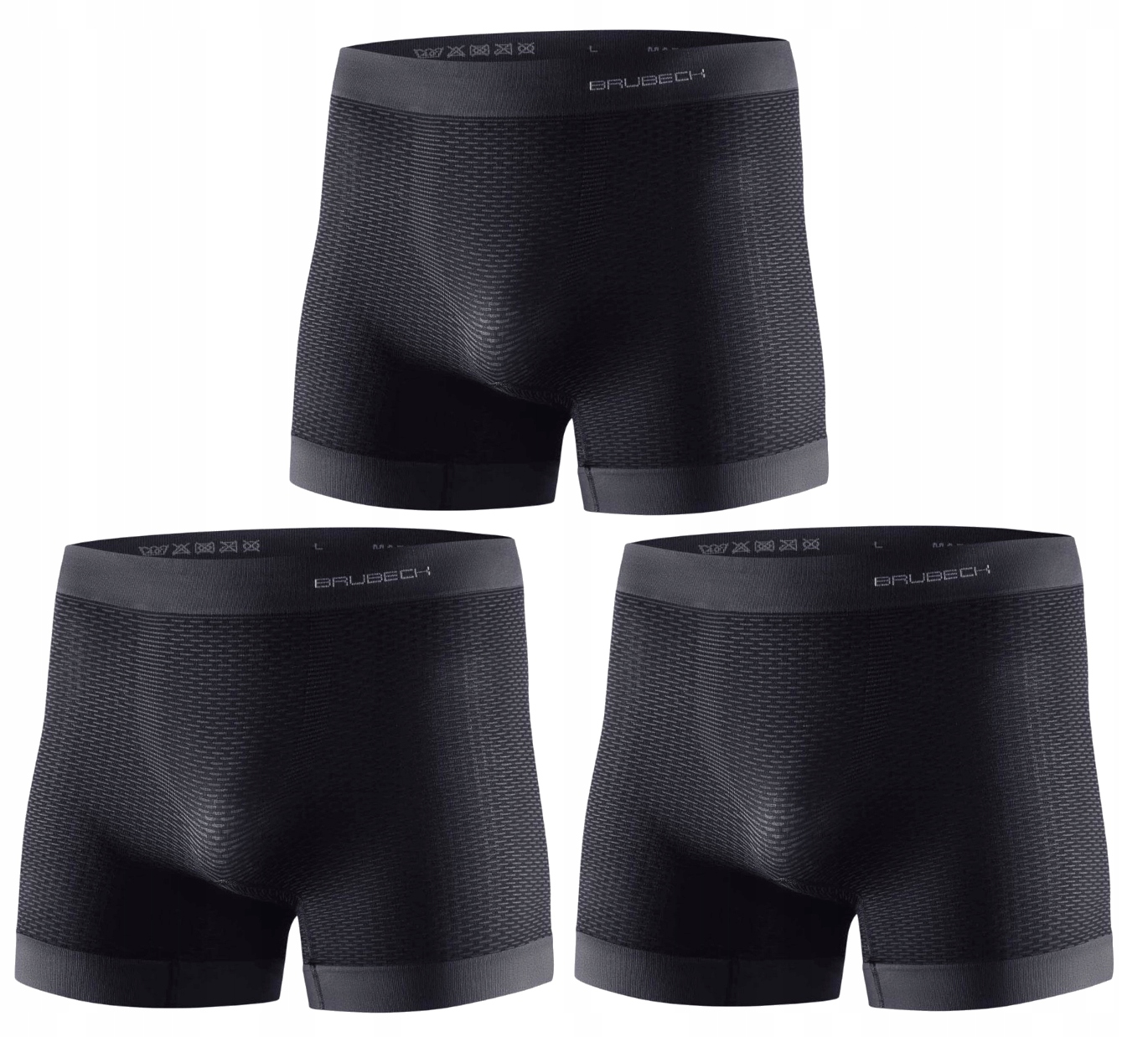 

Termoaktywne Bokserki Męskie BaseLayer |3-PACK| S