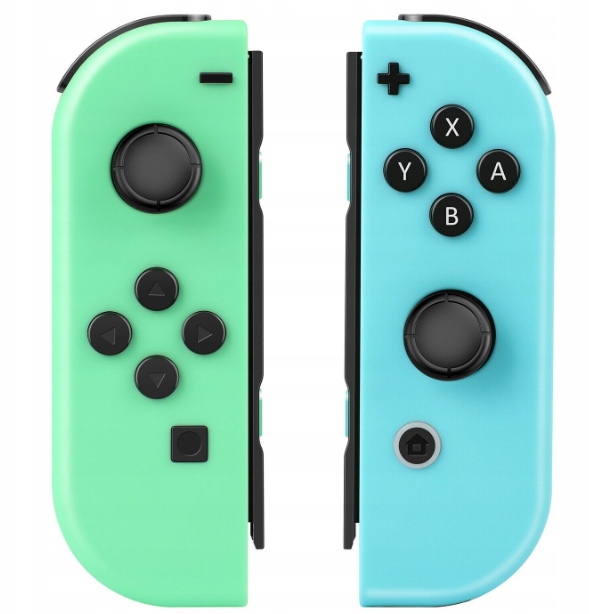 Kontroler Joy Con bezprzewodowy do Switch L R wibracja gyro zielony niebies