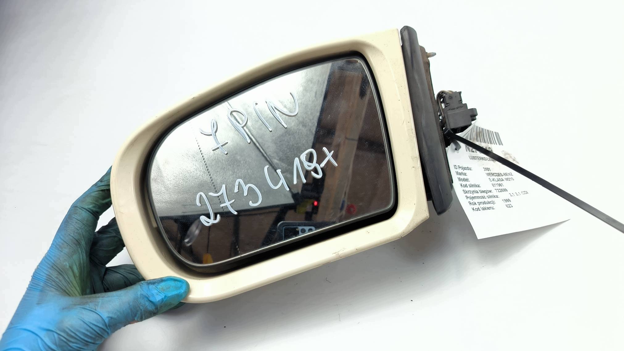 Spiegel links EU 623 MERCDES-BENZ E-KLASA W210 7 PIN