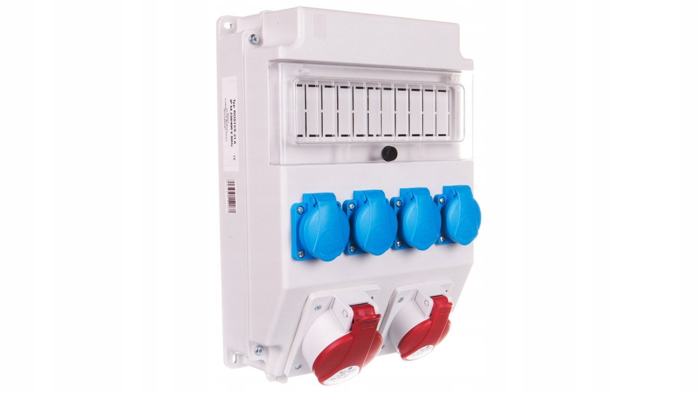 Rozvaděč 1x32A 5p 1x16A 5p 4x250V okénko ROS11/X-21/A