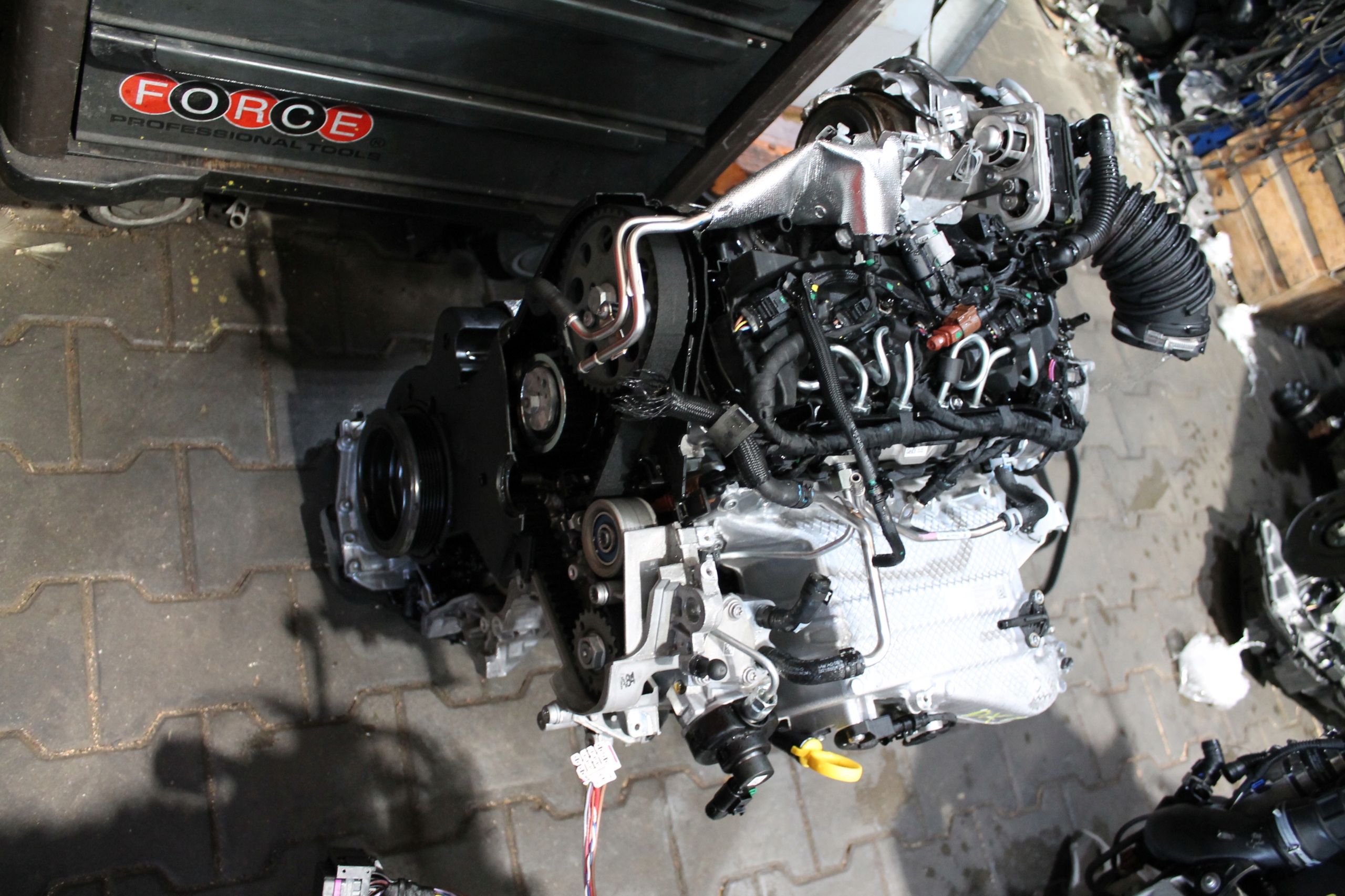 engine complete VW SKODA 2,0 TDI DXP 5 TYSKM