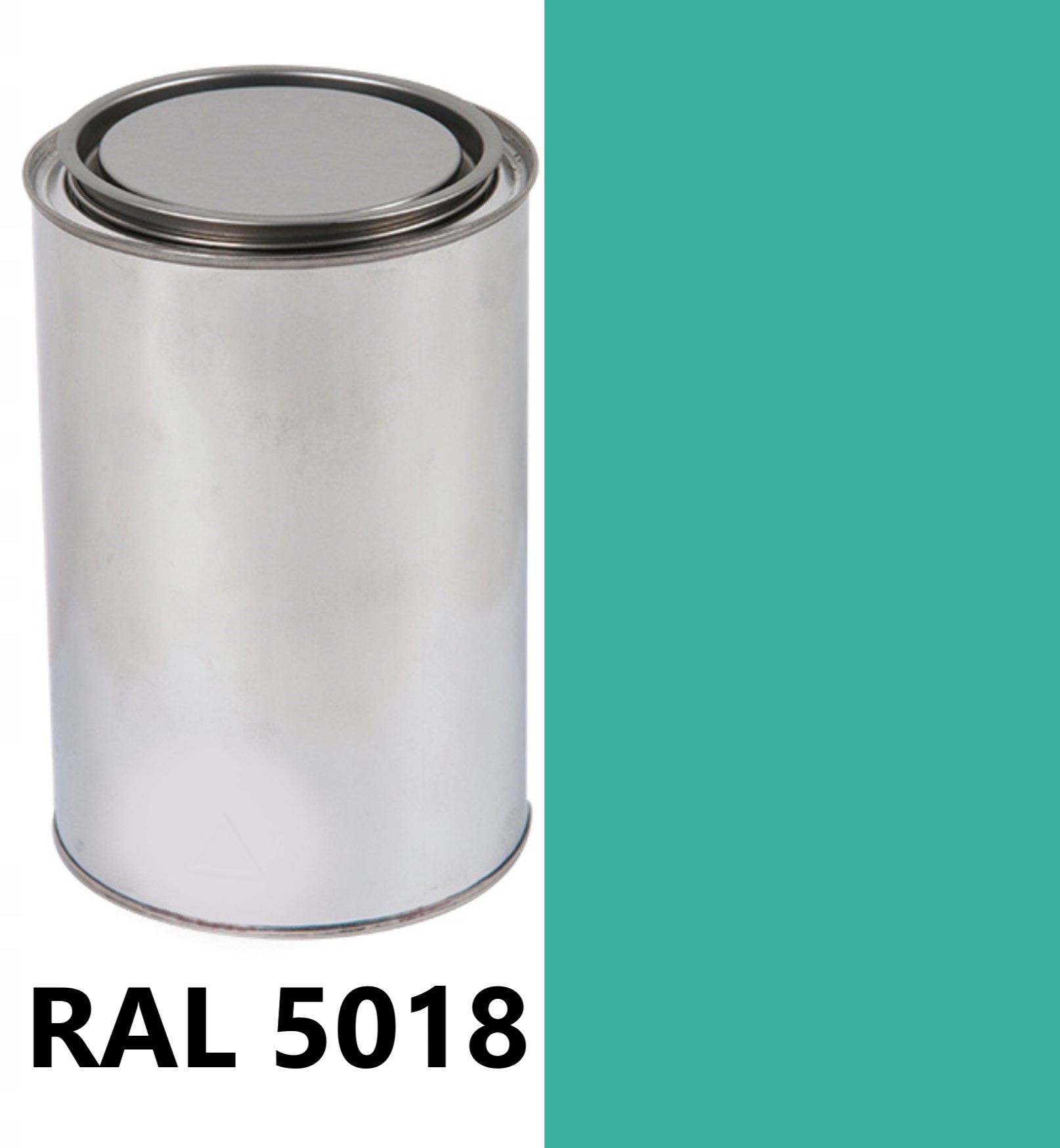 

Ral 5018 Turkusowy Farba Olejna Alkidowa 1L