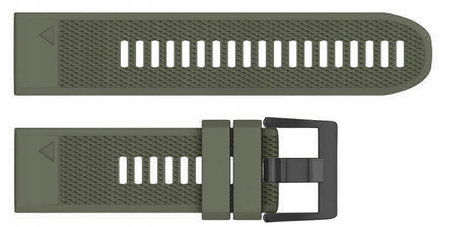 KHAKI Silikonowy Pasek Garmin FENIX 5 PLUS 22mm Marka Garmin