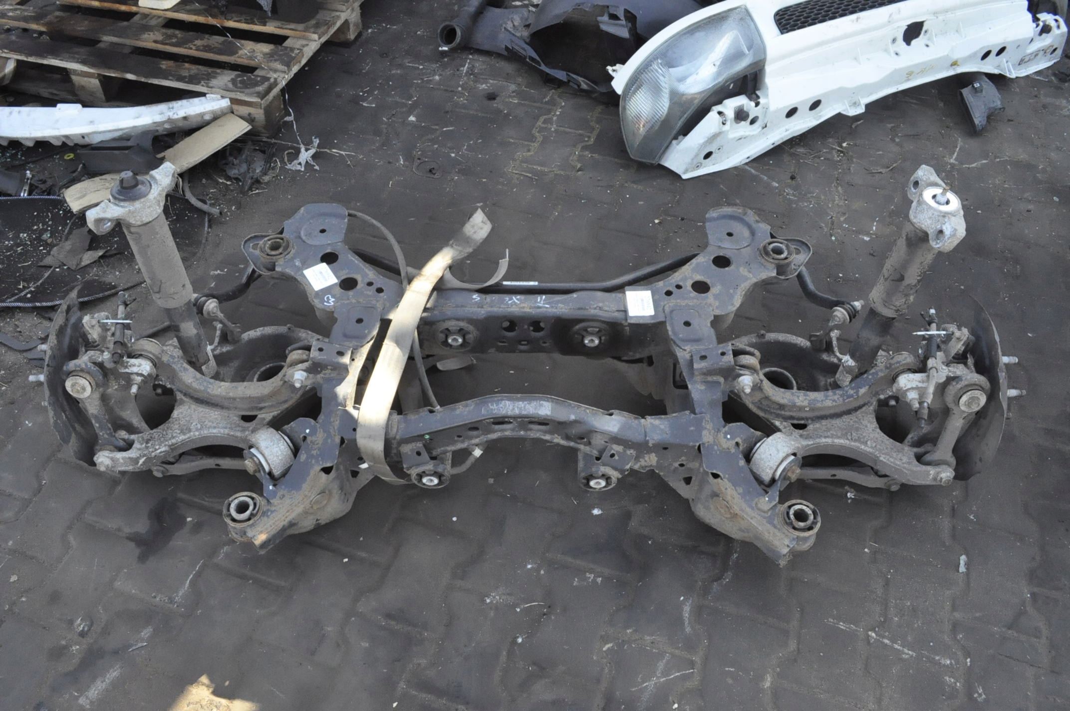 FORD S-MAX MK2 ZAWIESZENIE BELKA TYŁ 4X4