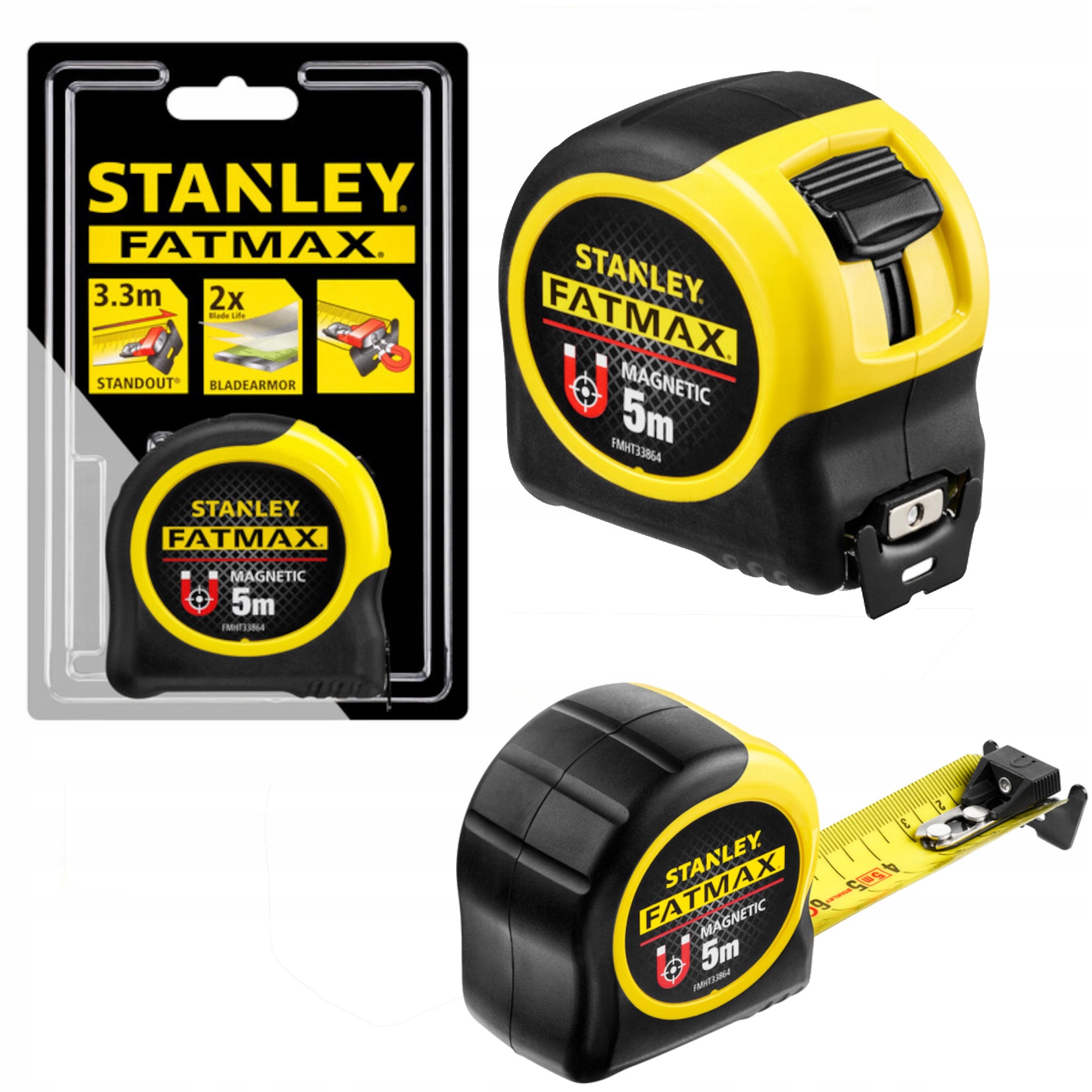 STANLEY FATMAX MIERA BLADEARMOUR S MAGNETOM 5m FMHT0-33864