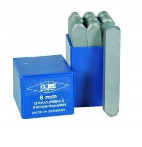 

Znaczniki numeratory cyfry Gravurem Beta 0-9 10mm