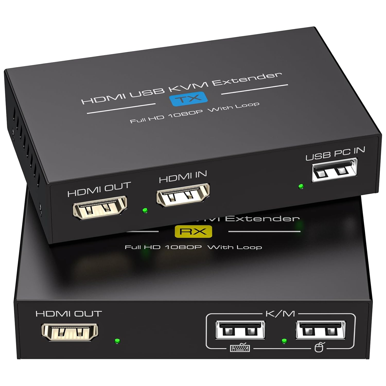 Kvm prodlužovací kabel Vedindust, Hdmi, Usb 120M, RJ45, Cat5e/6/7 Full Hd