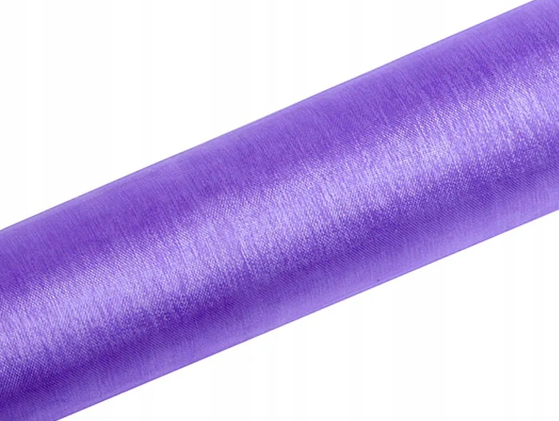 

Organza Dekoracyjna Wesele Liliowa Fiolet 16cm x9m