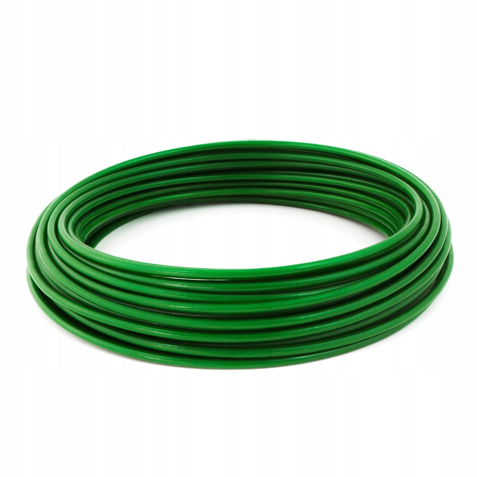 

Lina linka Stalowa Pcv 1,6/3mm 1x7 Zielona 30mb