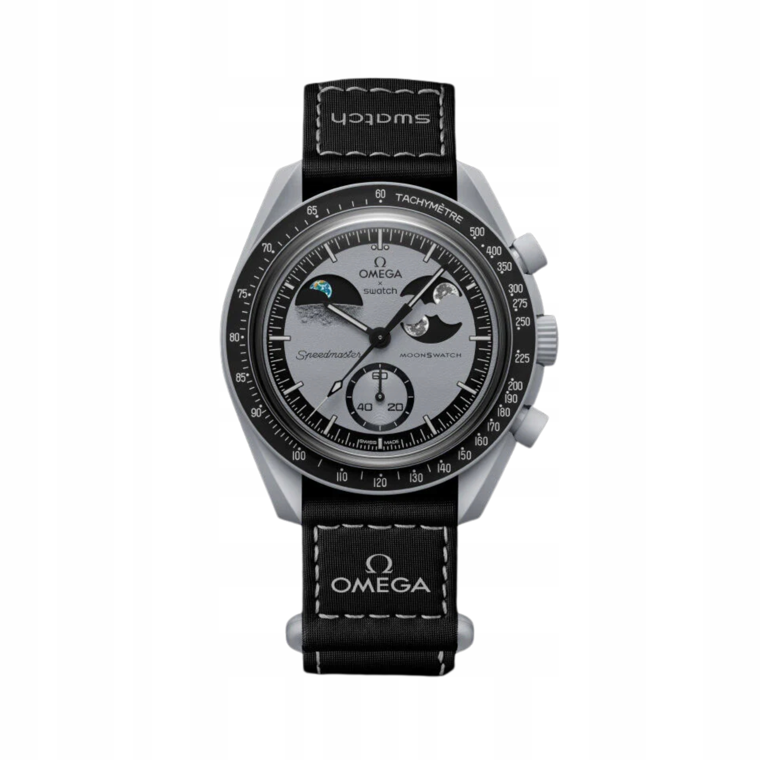 Omega x Swatch Bioceramic Moonswatch Mission To EarthPhase SO33M700 Nové