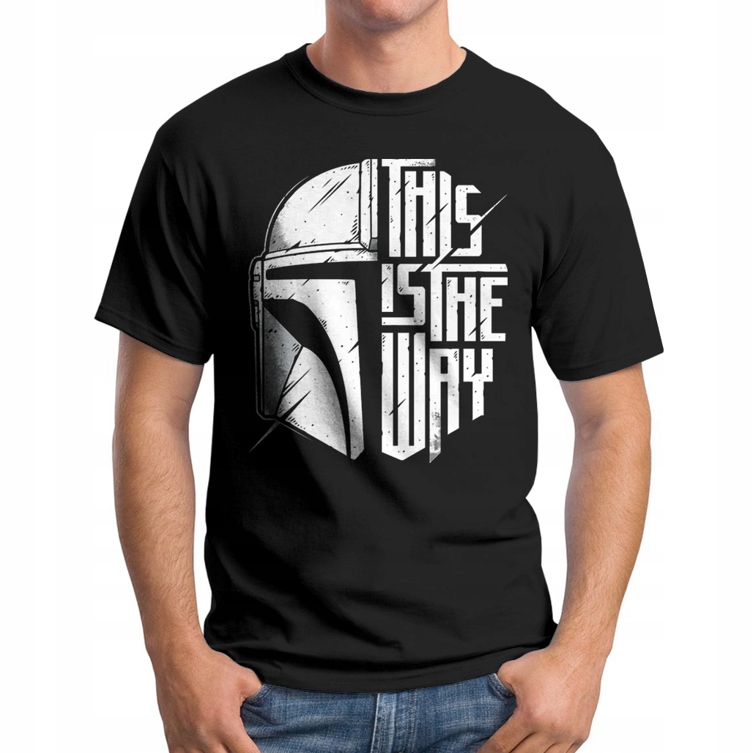 

Koszulka Męska This Is The Way Mandalorian S