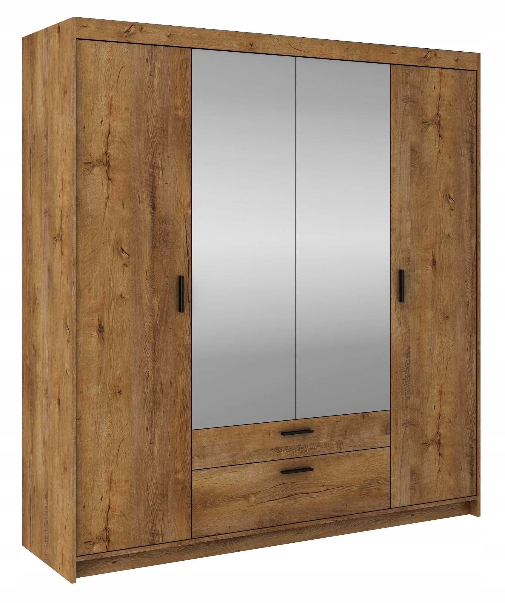 Szafa CZTERODRZWIOWA Garderoba Lustro EDEN LEFKAS