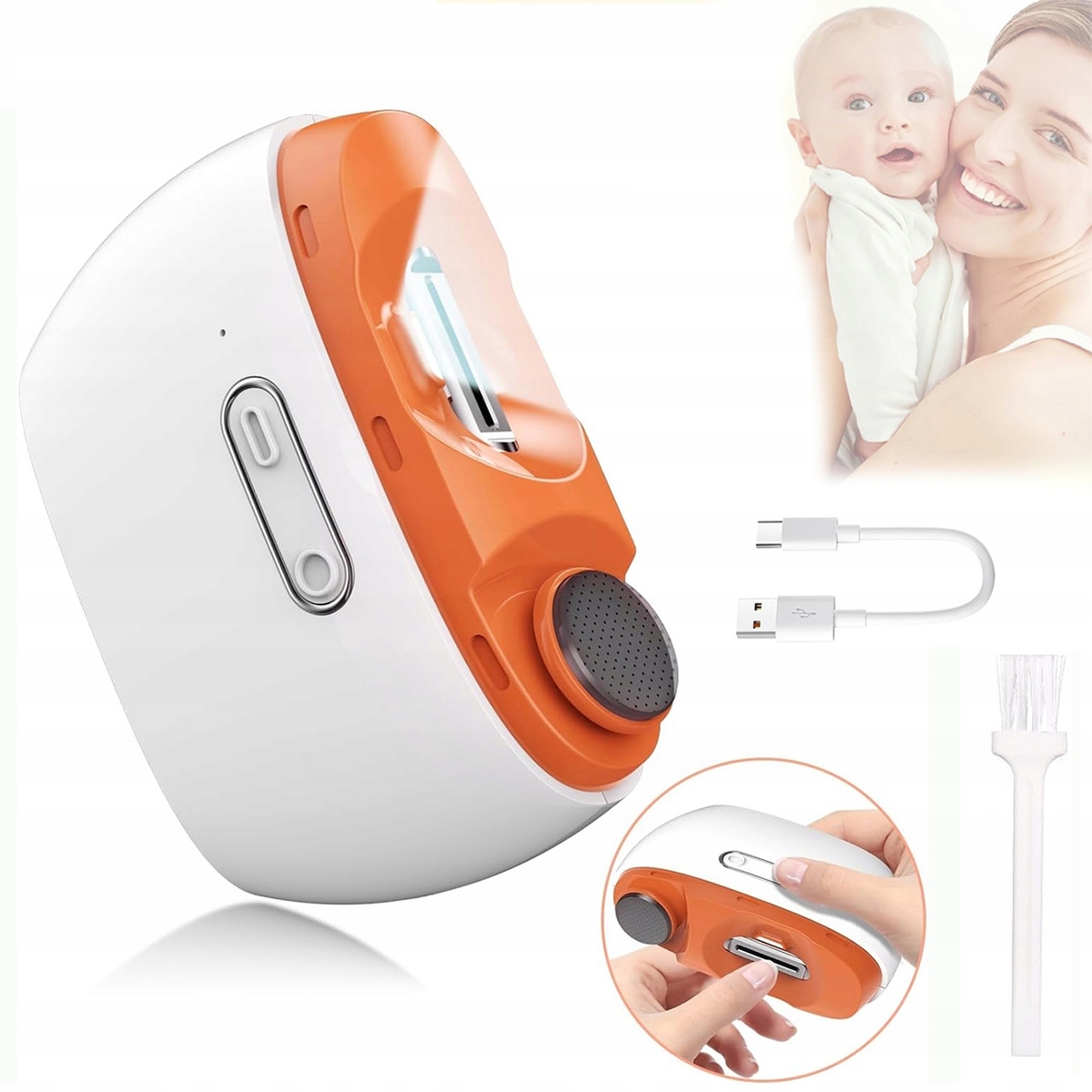 Elektrický Kleštičky Na Nehty Led Akumulátorový Kleštičky Na Manikúru