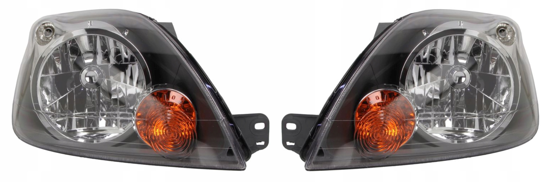 

Ford Fiesta MK6 Komplet Reflektorów Lampy Przednie