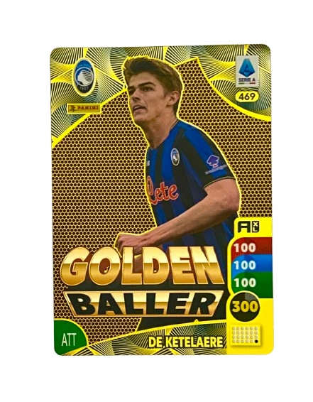 Calciatori Serie A Liga Włoska 2025-26 2026 Golden Baller 469 De Ketelaere