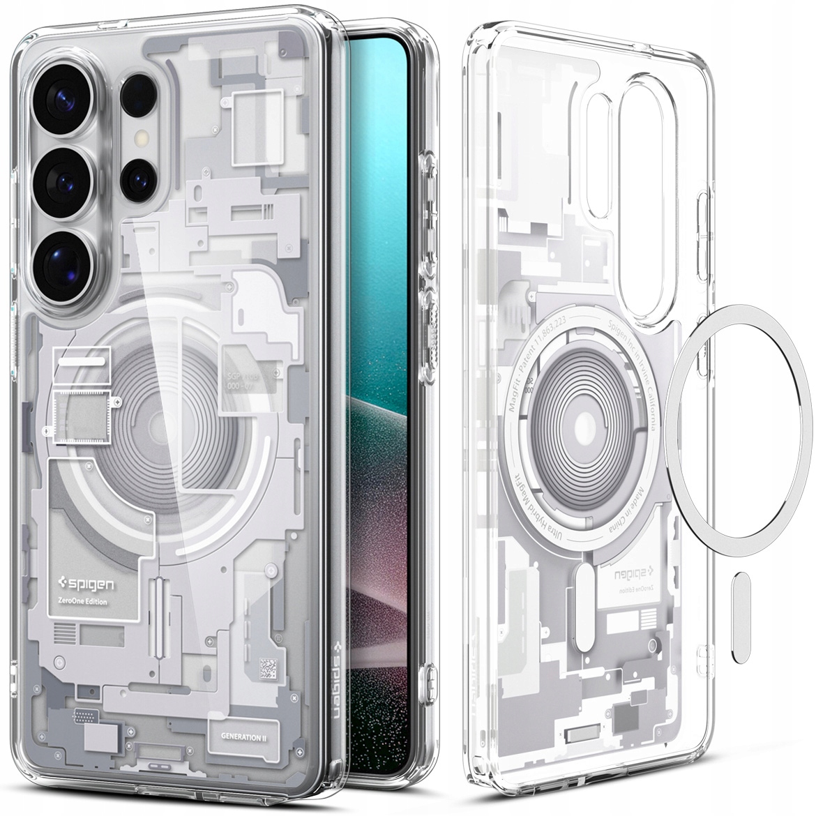 Pouzdro Spigen pro Galaxy S26 Ultra, zadní kryt pro MagSafe, lehké a silné hybridní