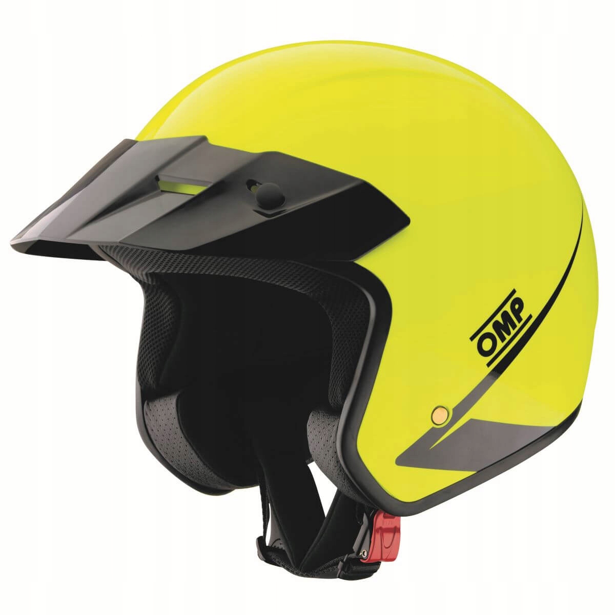 Kask rajdowy Omp Star Ece 22.05 żółty rozm. XL balaklawa