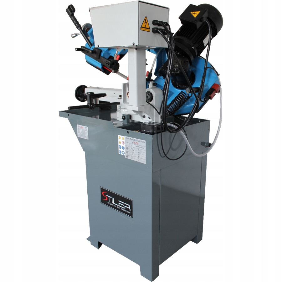 PIŁA TAŚMOWA PRZECINARKA DO METALU STILER BS170G 400V 400MM 2 TAŚMY GRATIS Marka Stiler