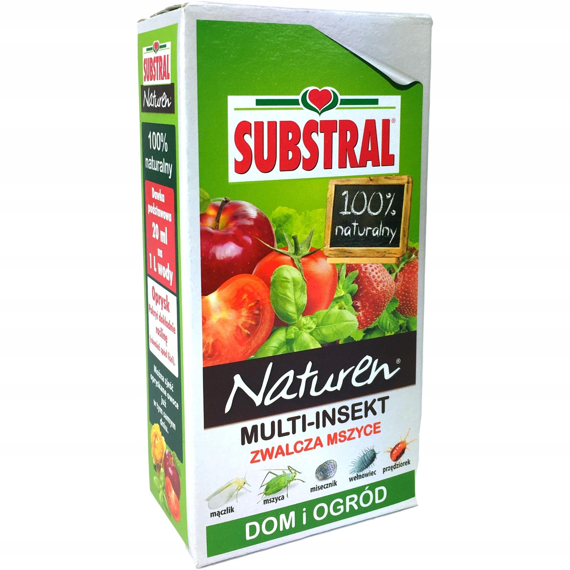 

Multi Insekt Przędziorki Mszyce Bio 250ML Substral