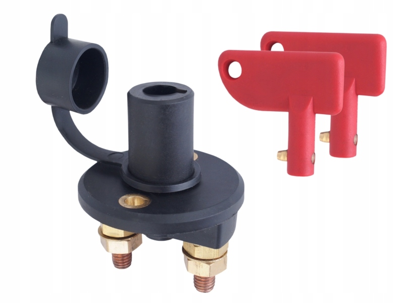

Główny wyłącznik prądu hebel 12/24V max 300A