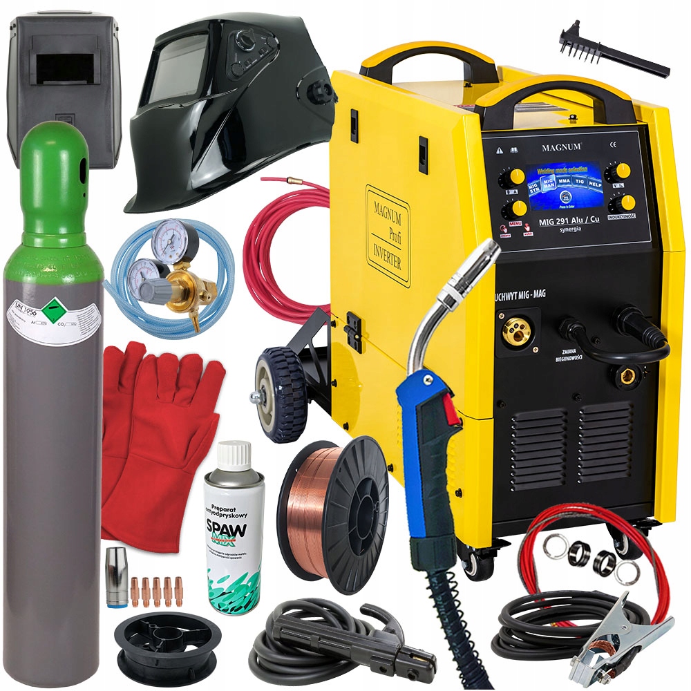 Spawarka Migomat Magnum Mig 280A LCD Mma 400V