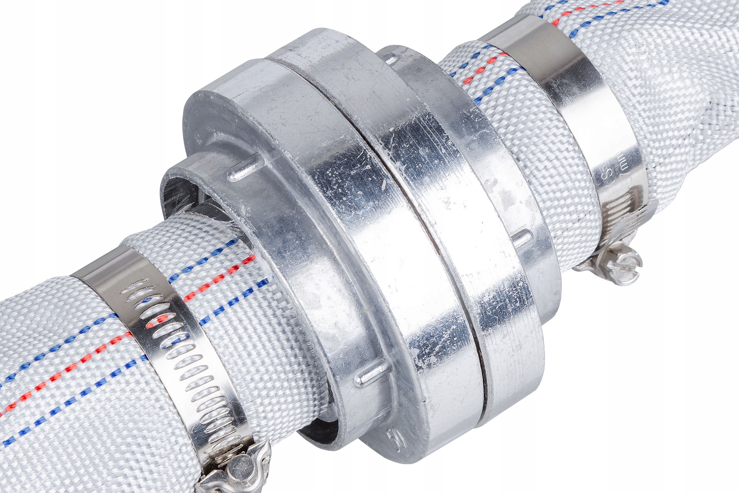 WĄŻ STRAŻACKI PARCIANY DO WODY CZYSTEJ SZAMBA 2" 30 M DO POMP SZYBKOZŁĄCZA Długość 30 m