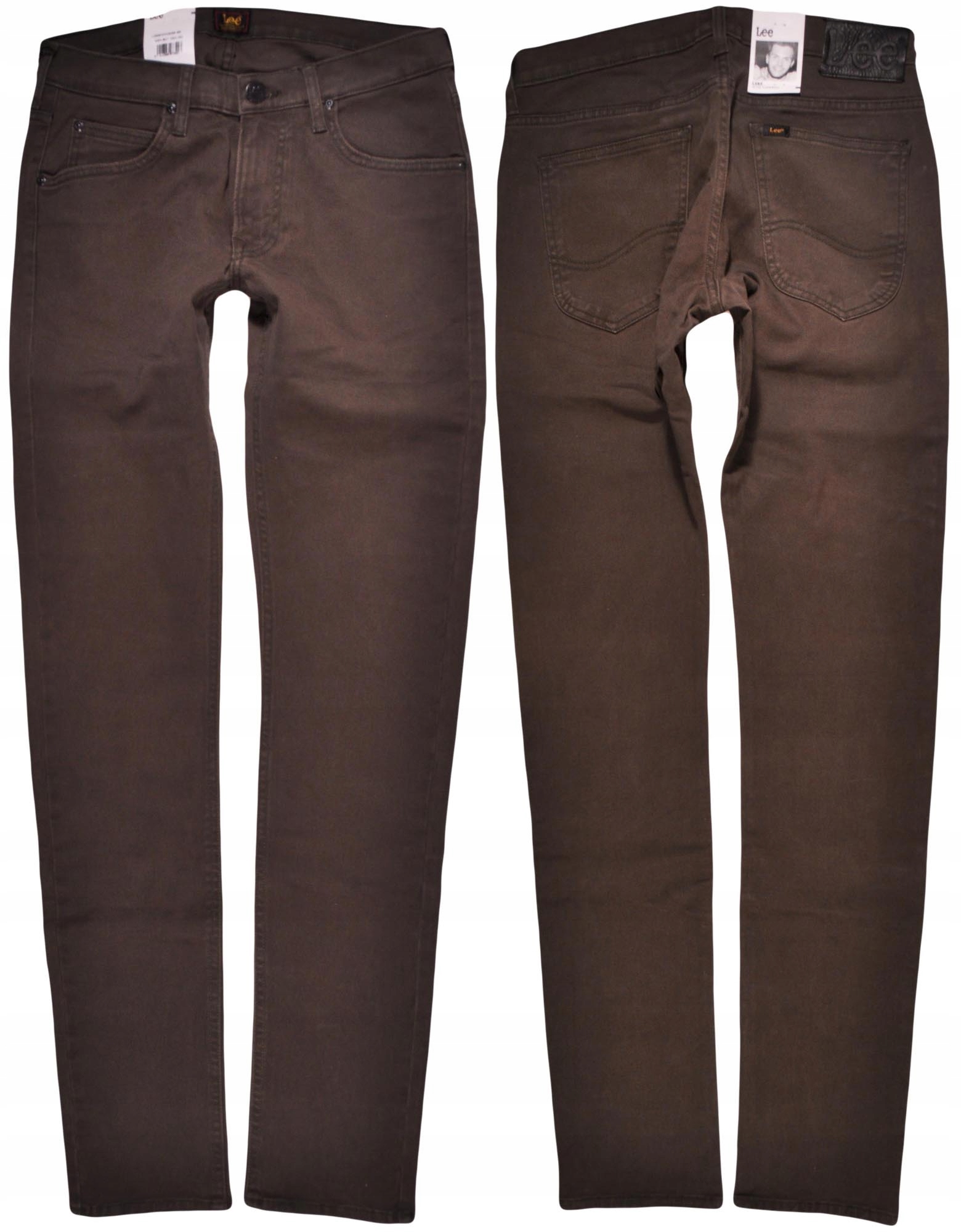 Lee kalhoty Slim skinny khaki Luke W38 L34