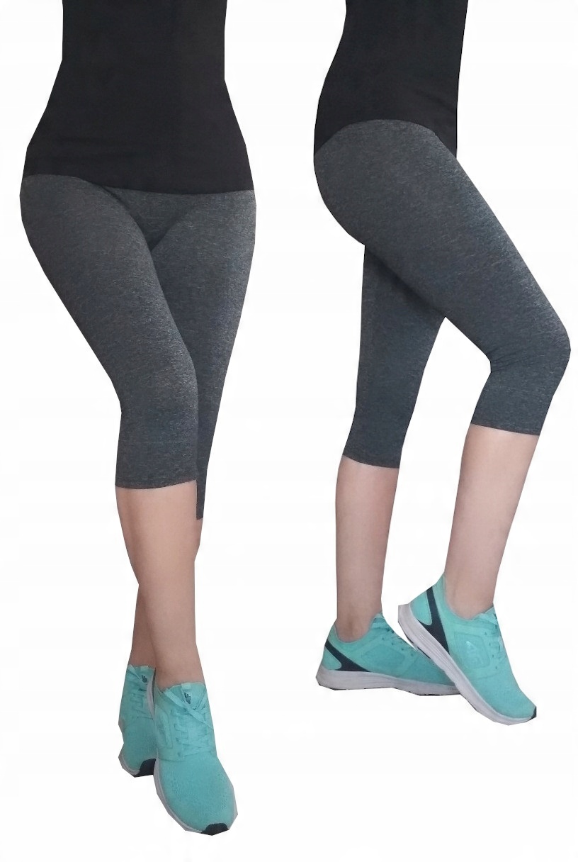 

Leginsy 3/4 Za Kolano getry damskie sport 6XL/7XL