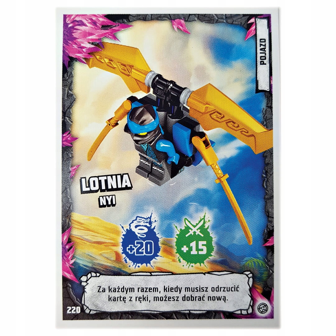 Karta Lego Ninjago Seria 8 Numer 220