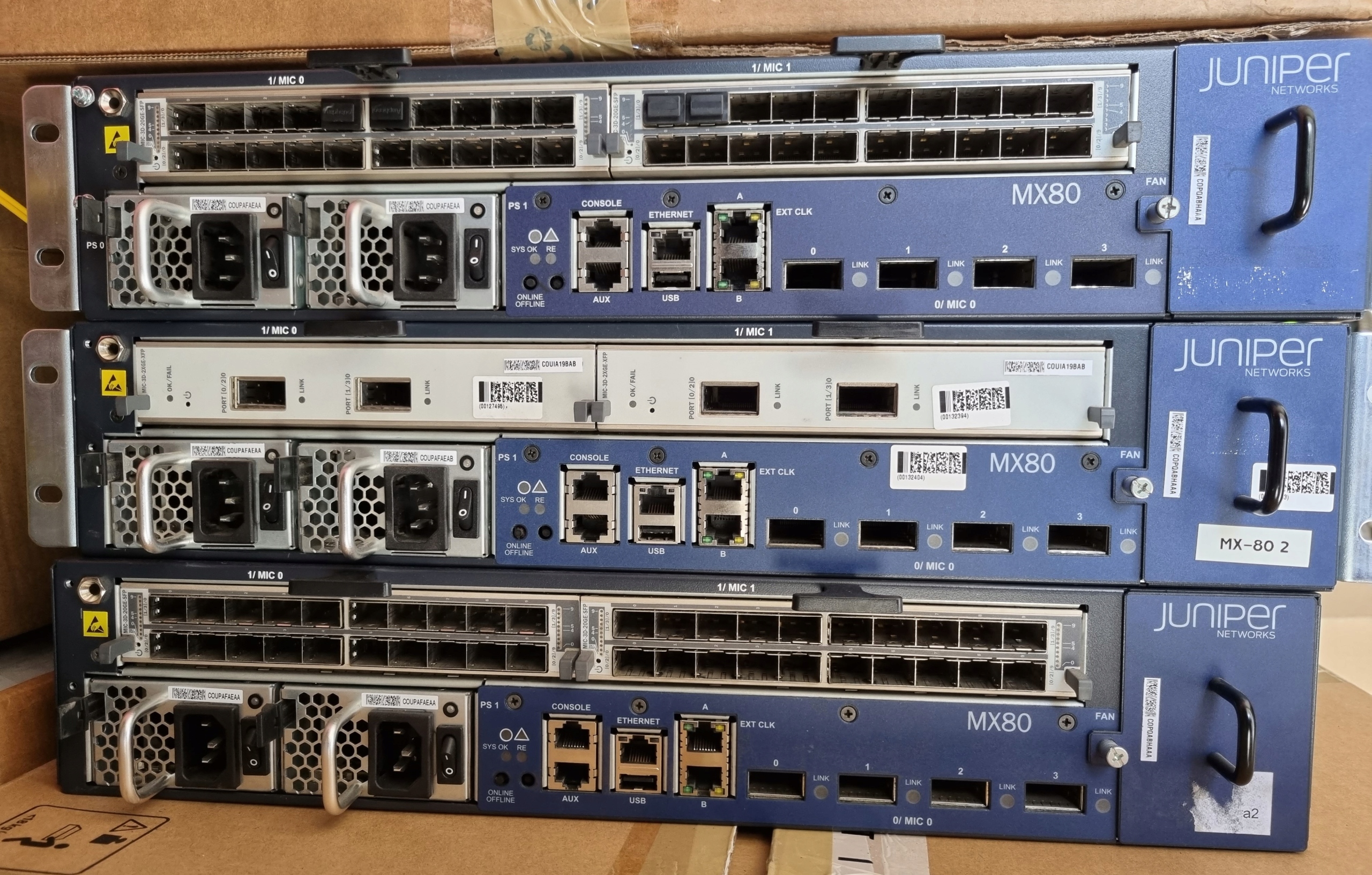 Router przewodowy Juniper Networks MX80