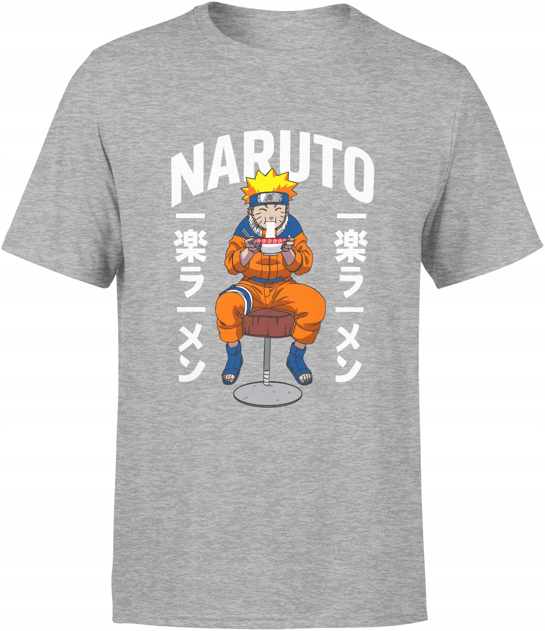 

Naruto Koszulka Anime Męska Śmieszna Z Nadrukiem L