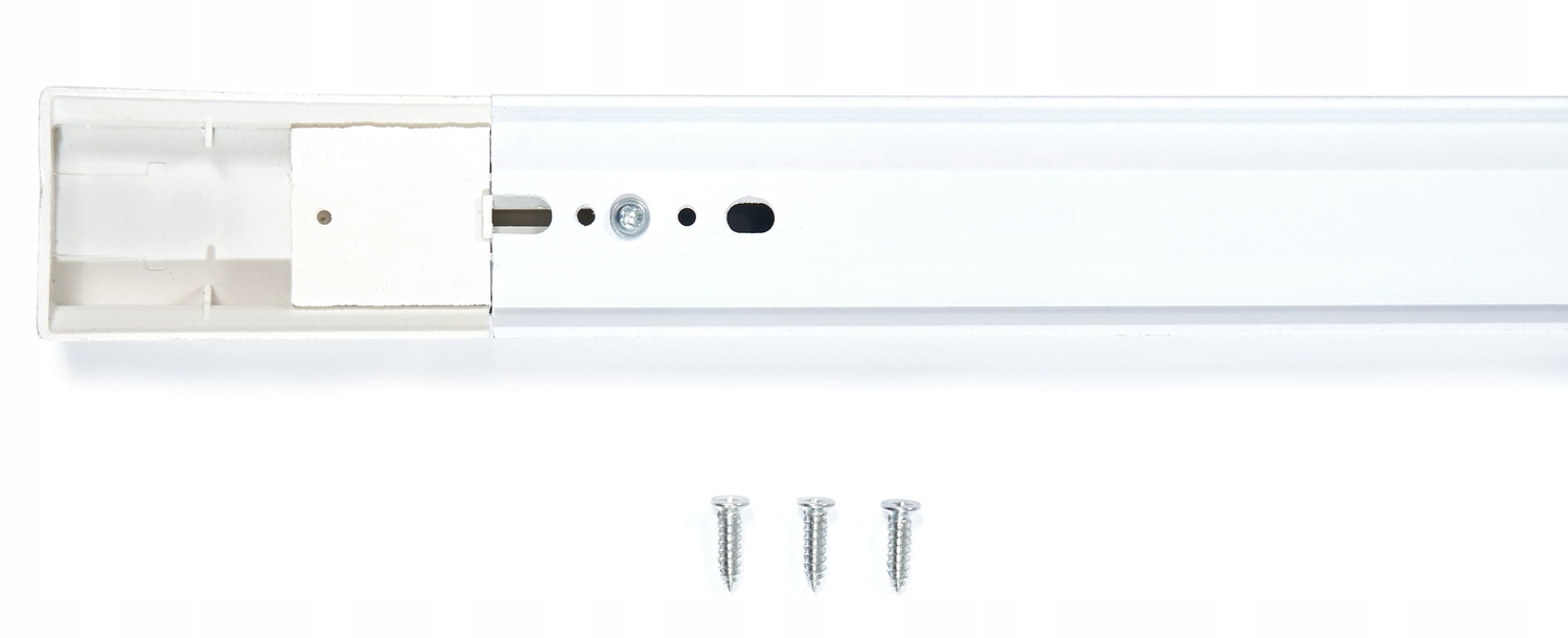 LISTWA SZYNOWA BIAŁA 2M DO LAMPY SKLEPOWEJ LED Kod producenta OS-STEKA-LS-2M-B SZYNOPRZEWÓD SZYNA