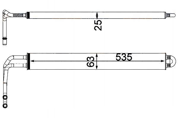 HELLA CHŁODNICA OLEJU BMW 5 M5 (F10. F18)