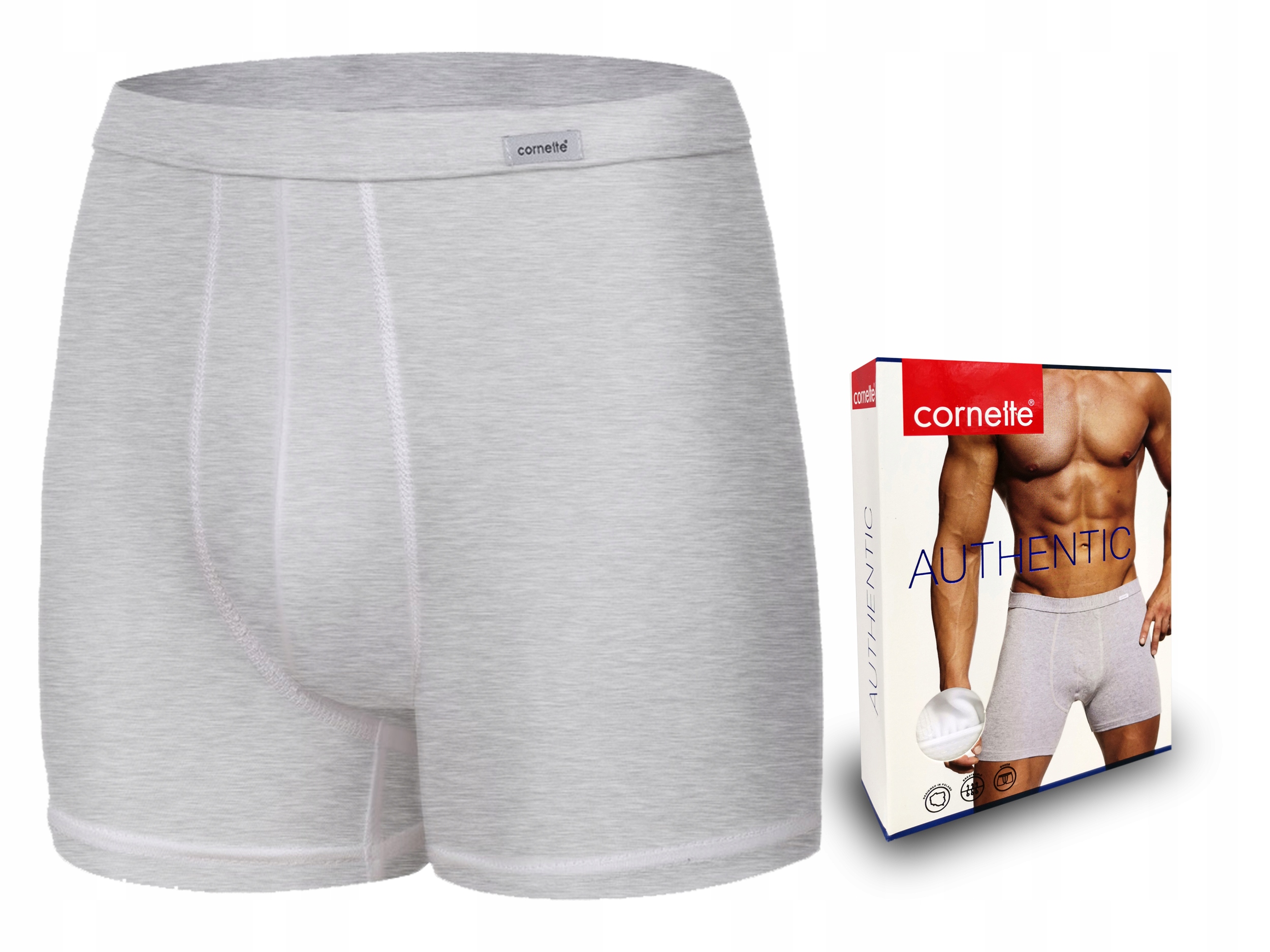 

Bokserki męskie Cornette Authentic, melange, 5XL