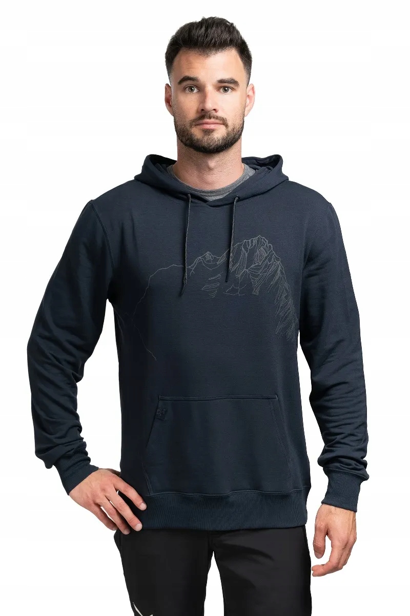 Pánská turistická mikina Panaka šedá M