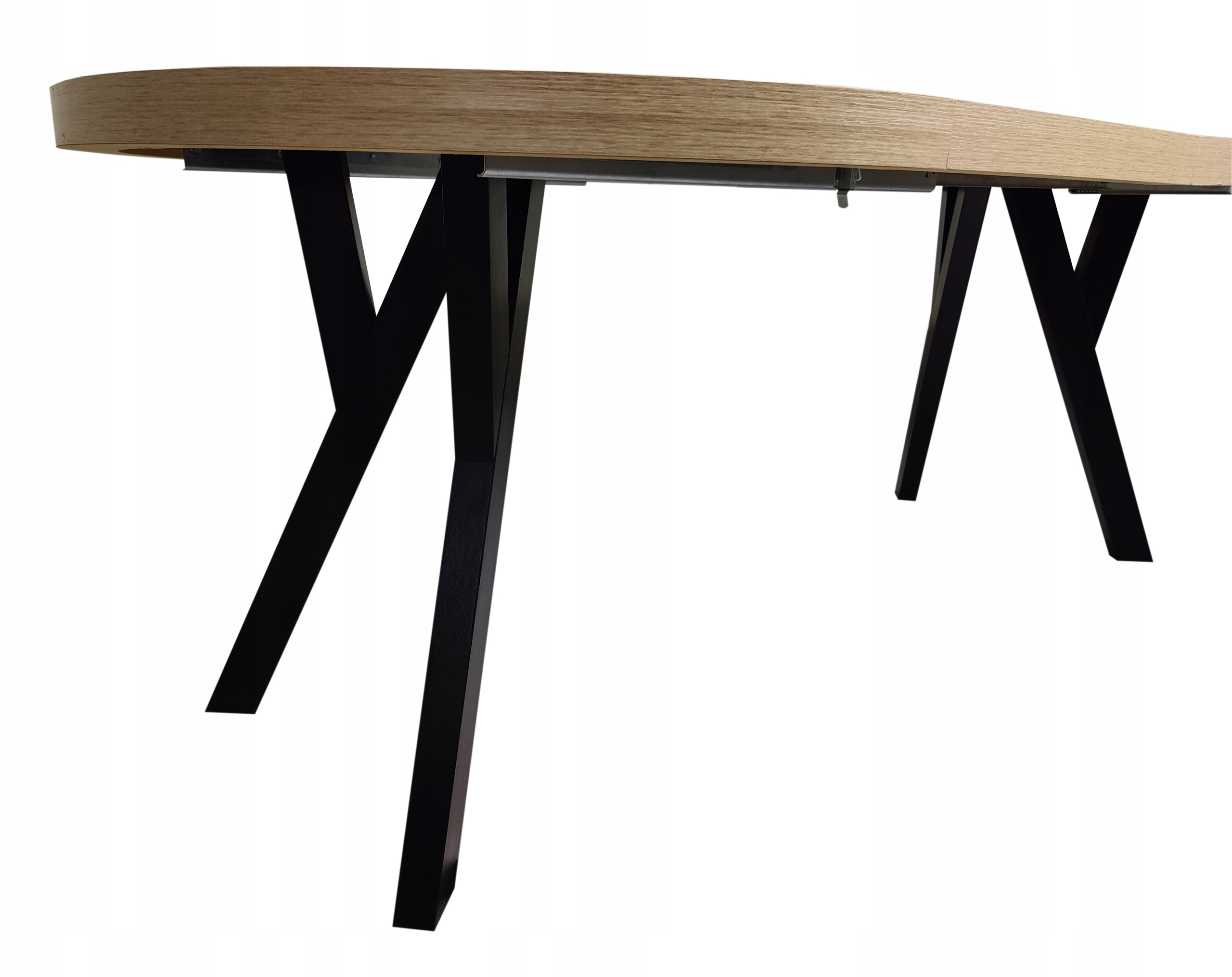 Stół okrągły solidny rozkładany DĄB SONOMA 100/200 Marka inna