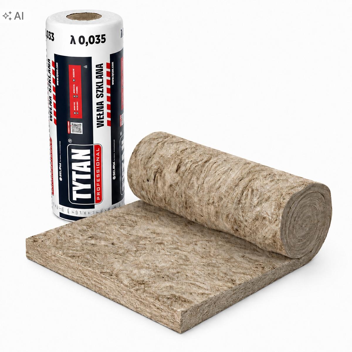 Wełna mineralna Tytan Professional 35R(0,035) 200mm 43,2m2